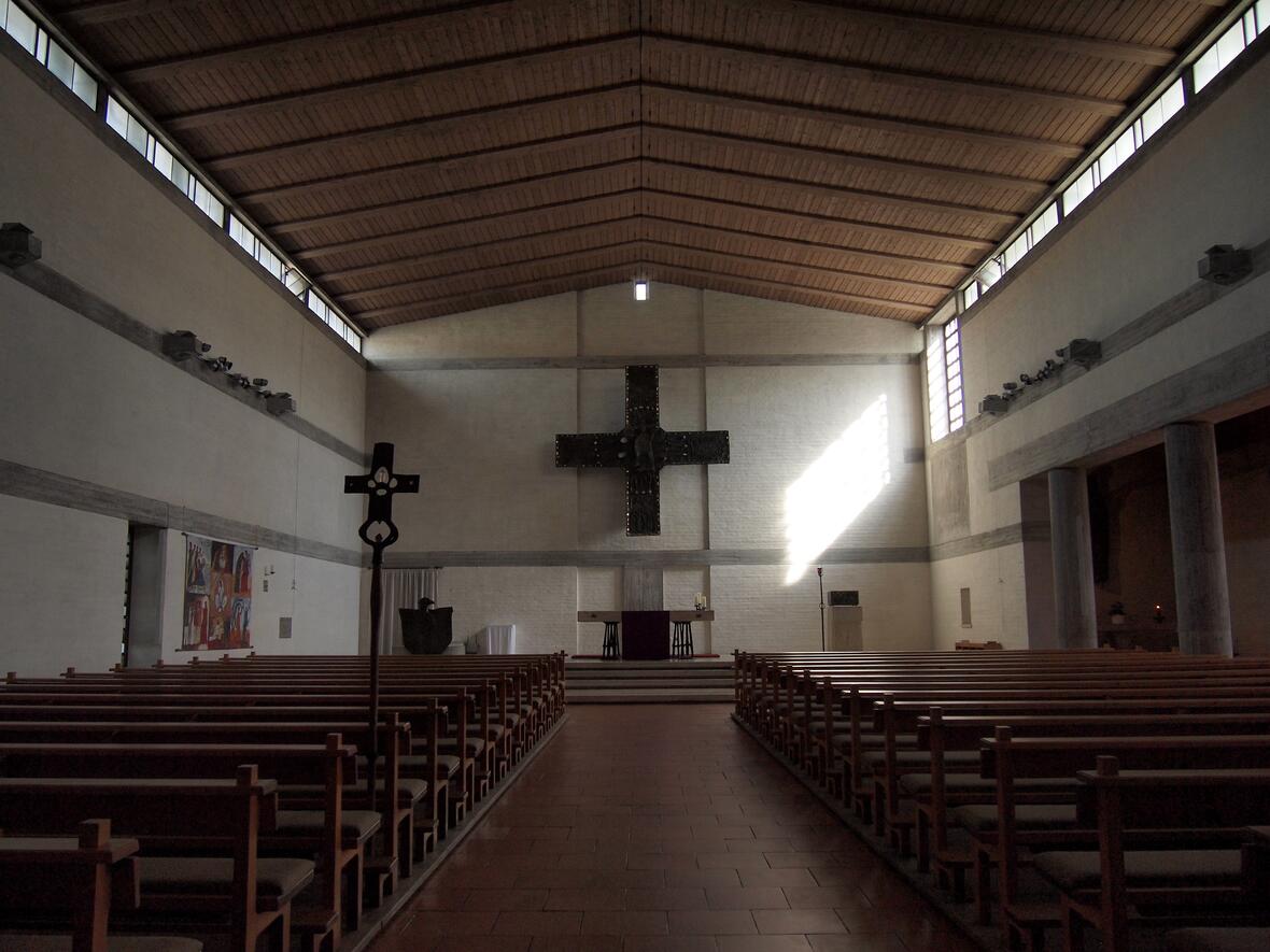 Innenraum der Pfarrkirche Maria Unbefleckte Empfängnis, Greifenberg