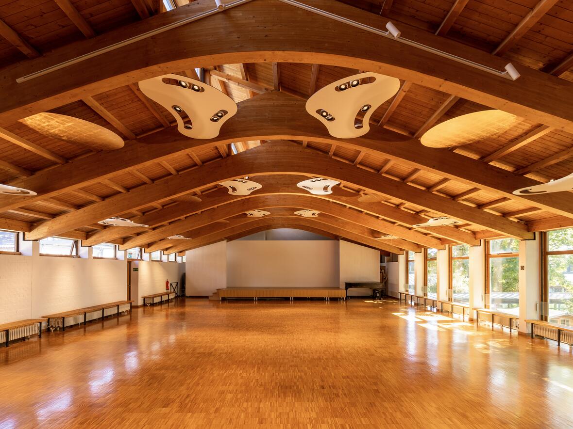 Pfarrsaal (Pfarrzentrum Windach) Eingang