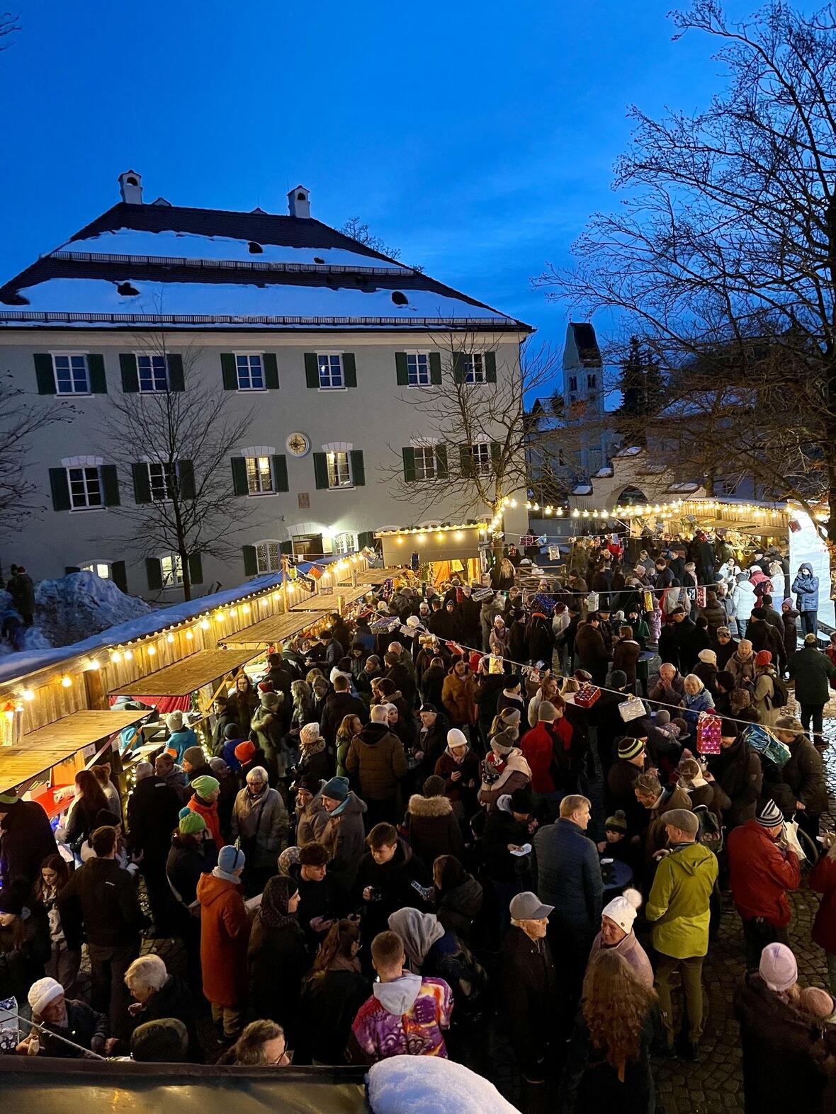 Windacher Advent bei Nacht