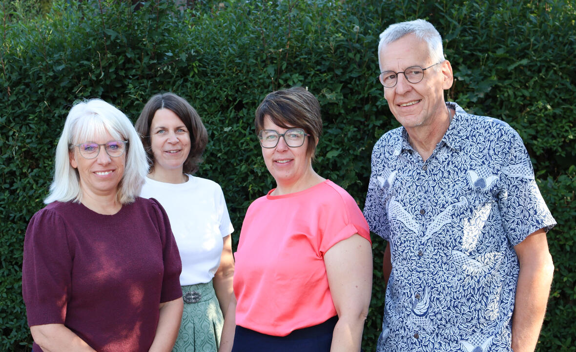 Mitglieder (v.l.n.r.): Monika Hackenberg, Andrea Steber-Macke, Marion Mayr, Klaus Kaiser